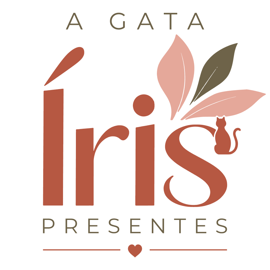 Logo A Gata Íris Presentes